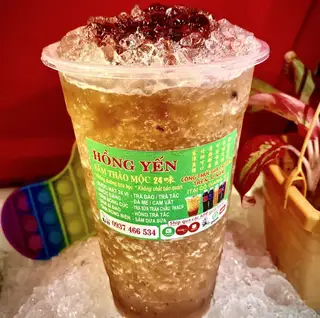 Hồng trà nho đá xay - size 750ml - 29.000 ₫ tại Hồng Yến - Sâm Thảo Mộc & Hồng Trà Tắc Mật Ong Gia Truyền - Nguyễn Văn Nghi