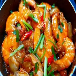 Cơm tôm rim thịt - 49.000 ₫ tại Bếp Nhà Mình - Cơm Văn Phòng - Phan Đình Giót