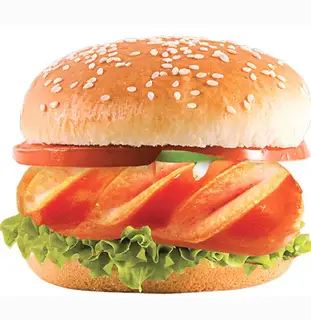 Hamburger bò trứng xúc xích - 50.000 ₫ tại A Tèo - Hamburger & Sandwich - Bành Văn Trân