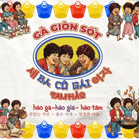 Hình ảnh Gà Rán Giòn Sốt Ba Cô Gái - Đường Số 17