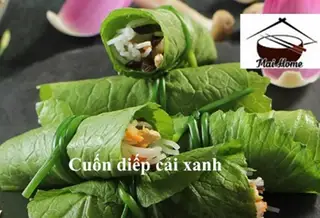 Cuốn diếp cải xanh chay - 2 cuốn - 20.000 ₫ tại Mai Home - Món Ngon Chay - Nguyễn Trãi