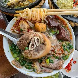 Bún riêu giò khoanh - 50.000 ₫ tại Hủ Tiếu Bò Viên - Bình Đông