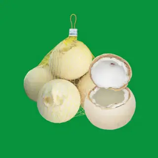 Hình ảnh Combo 10 dừa trọc không tẩy trắng