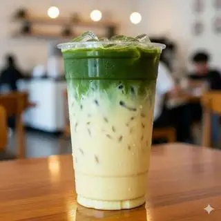 Matcha sữa chuối - 55.000 ₫ tại MIKA CHILL - Trà Trái Cây, Trà Sữa & Cà Phê - Lạc Long Quân