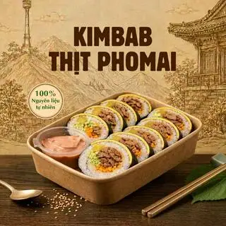 Hình ảnh Kimbap thịt phô mai