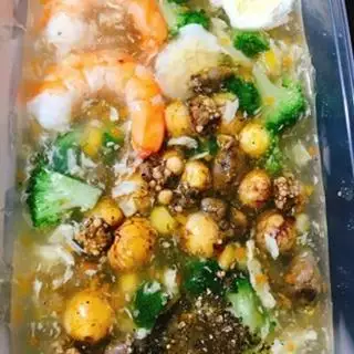 Hình ảnh Soup tôm trứng non