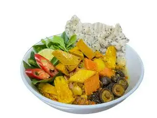 Mì Quảng chay - Quang Nam's style noodle - 49.000 ₫ tại Chay Nhà An - Phan Đăng Lưu
