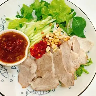 Bún mắm nêm thịt luộc - 49.000 ₫ tại THẾ GIỚI BÚN MẮM - Phan Văn Hân 