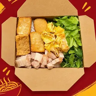 Hình ảnh Bún đậu thịt trứng