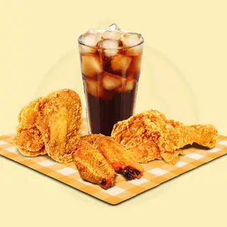Hình ảnh Combo 3 gà rán đã ghiền