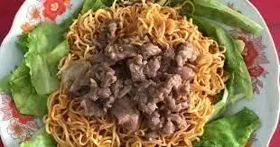 Hình ảnh Mì trộn bò