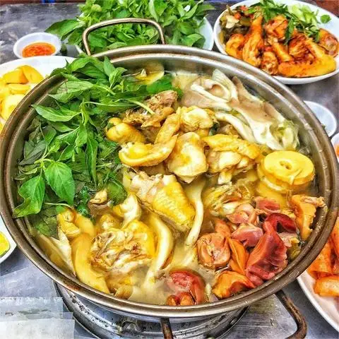 Hình ảnh Lẩu Gà Lá É 78 Tô Ký - Dương Thị Mười