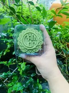 Hình ảnh Bánh Trung Thu Chay Trà Xanh 150G