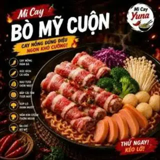 Hình ảnh Mì cay bò Mỹ