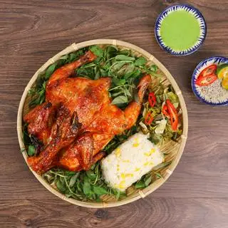 Hình ảnh Gà Nướng Muối Ớt Nguyên Con