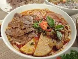 Bún bò nạm - chả - 58.000 ₫ tại Bún Bò 74 Tuyết Nga - Bình Quới