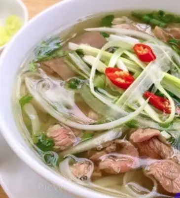 Hình ảnh Combo Phở Tái + Phở Bò Viên