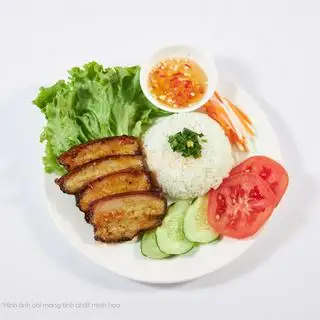 Cơm ba rọi - trứng - 70.000 ₫ tại Cơm Tấm & Bún Thịt Nướng Gia An - Đường Số 12