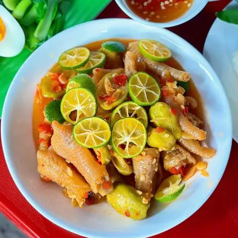 Nui & Chân Gà Chị Bốn - Hồ Thị Kỷ - Ăn vặt gần bạn