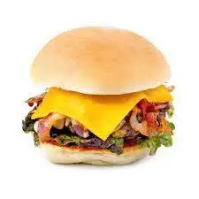 Hình ảnh Hamburger bò trứng phô mai