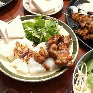 Hình ảnh Bánh ướt thịt nướng - chả bò - lớn