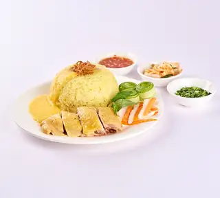 Cơm gà nhỏ luộc - 59.000 ₫ tại Trình Ký - Cơm Gà Xối Mỡ - Lạc Long Quân