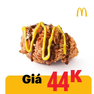 1 miếng gà dính phô mai BBQ - 44.000 ₫ tại Gà Rán & Burger McDonald's - Nguyễn Huệ
