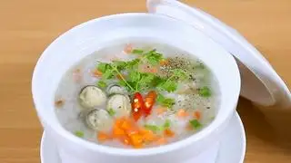 Cháo nấm chay - 57.000 ₫ tại Bếp Chay Phạm Hồng Phước - Cách Mạng Tháng Tám