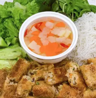 Bún nem - 69.000 ₫ tại Bún Chả A Đức - Hương Vị Hà Nội - Lê Văn Lương