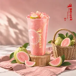 Hình ảnh Trà Ổi Hồng Xá Lị Giã Tay M