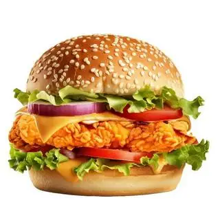 Burger gà phô mai - 41.000 ₫ tại Burger Papa - Lê Văn Thọ