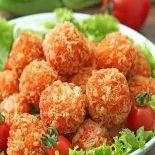 Cốm viên cam - 3 viên - 13.000 ₫ tại Cá Viên Chiên - Cá Viên Chiên Mắm Tỏi - Đường Số 3