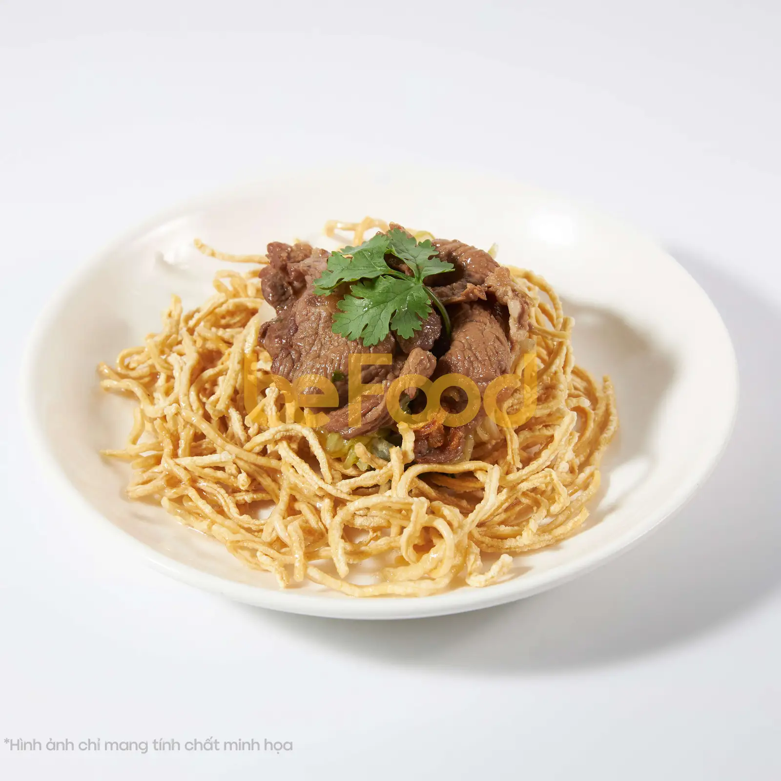 Mì xào giòn bò - 55.000 ₫ tại Quán Ăn Bảo Khanh - Nguyễn Văn Cừ