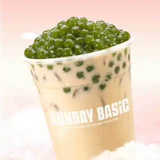 Ô Long Sữa Nhài Trân Châu Ô Long - 37.000 ₫ tại Trà Sữa Sunday Basic - Cô Bắc
