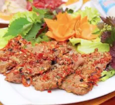 Hình ảnh Vú dê chiên nước mắm 