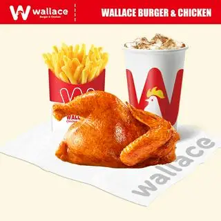 Combo nửa con gà - 119.000 ₫ tại Wallace Burger & Chicken - Nguyễn Duy Trinh
