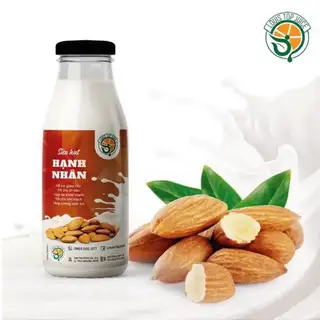 Sữa hạt hạnh nhân thuần chay - 79.000 ₫ tại Louis Top Juice - Nước Ép - Trà & Sữa Hạt - Lê Thánh Tôn