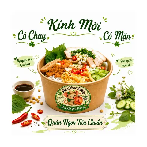 Hình ảnh Bún Nước Tương Gắn Kết Yêu Thương - Phan Đình Phùng