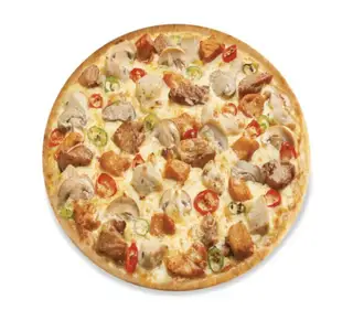Hình ảnh Chicken curry pizza