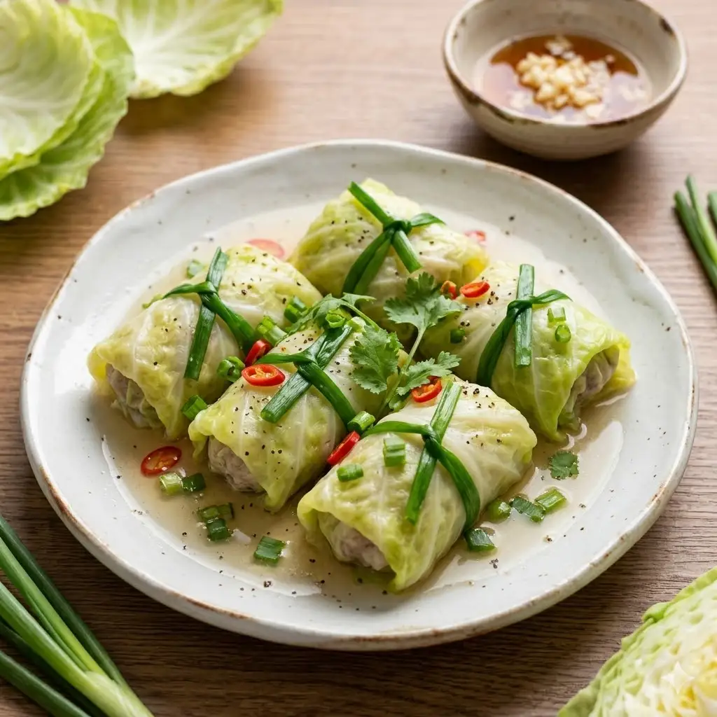 Hình ảnh Cải thảo cuộn thịt - 1 cuộn
