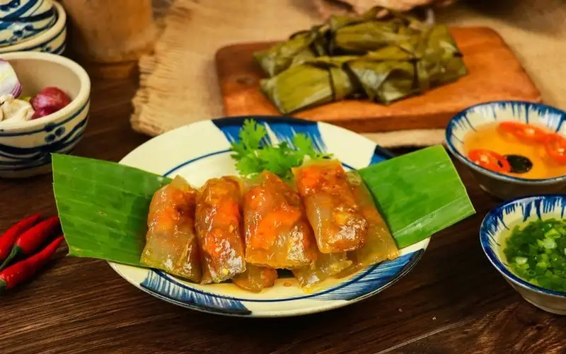 Bánh lọc gói - 45.000 ₫ tại Quán Bà Dạng - Bánh Canh Cua Đặc Sản Huế - Đặng Văn Ngữ