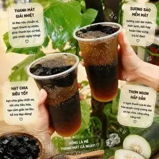 Hình ảnh Trà bí đao hạt chia sương sáo szM