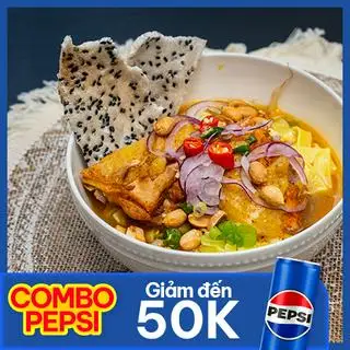 Combo Mì quảng thịt trứng cút + Pepsi - 72.000 ₫ tại Mì Quảng 3 Anh Em Chính Gốc - Cách Mạng Tháng 8
