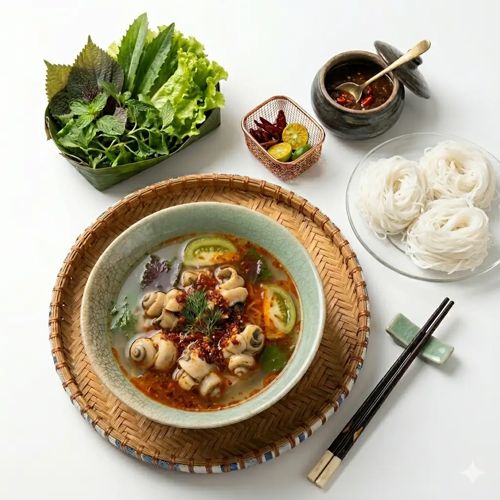 Hình ảnh Bún ốc bò