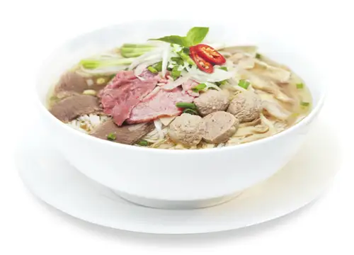 Hình ảnh PHỞ TÁI BẮP BÒ VIÊN GẦU