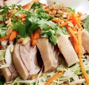 Hình ảnh Cháo - gỏi vịt góc tư
