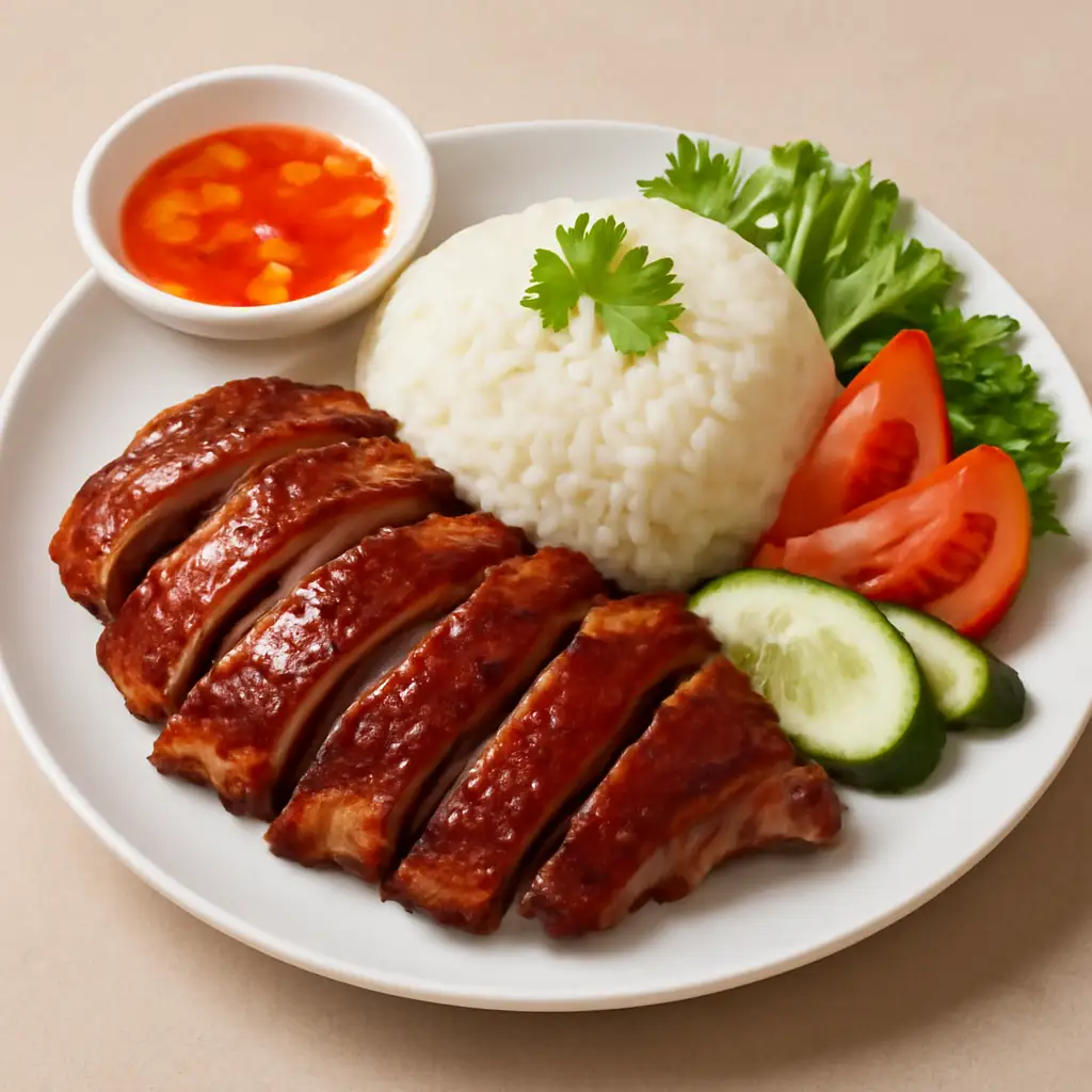 Hình ảnh Cơm vịt quay
