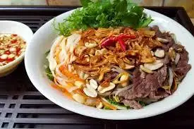 Hình ảnh Bún trộn Nam Bộ