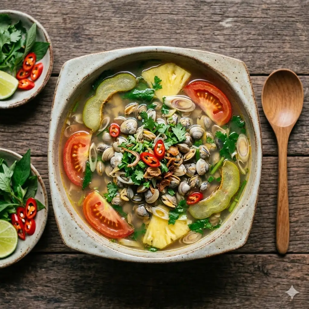 Hình ảnh Canh hàu nấu chua