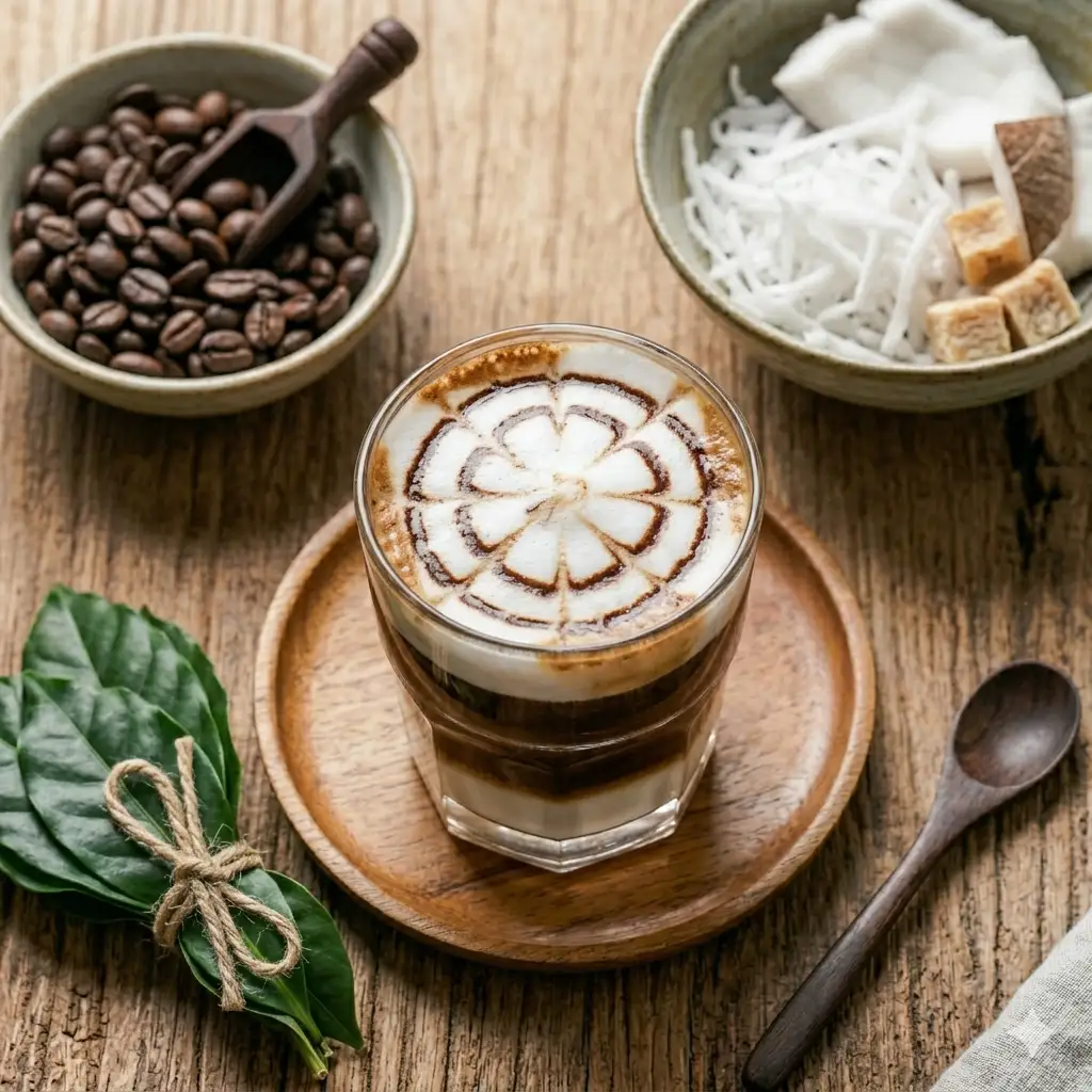 Hình ảnh Sữa dừa cafe